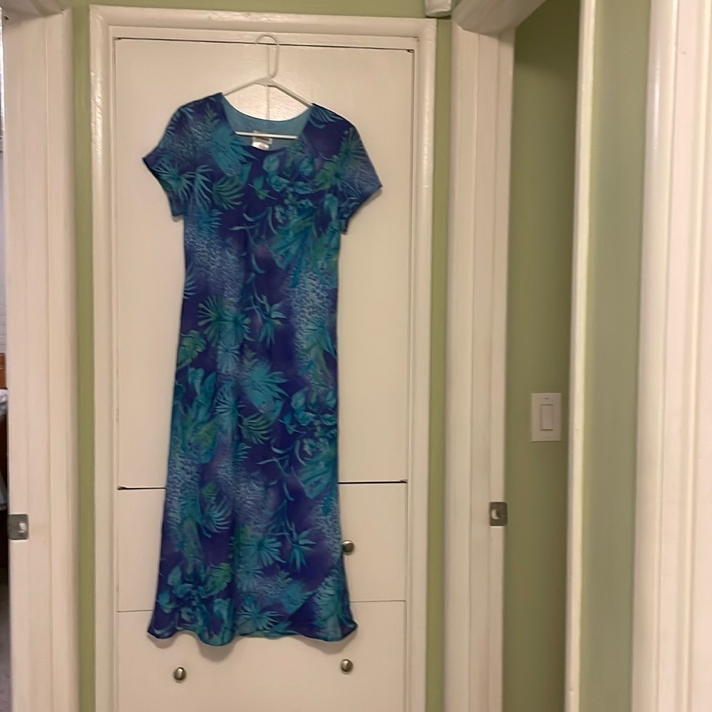 Tropical long dress